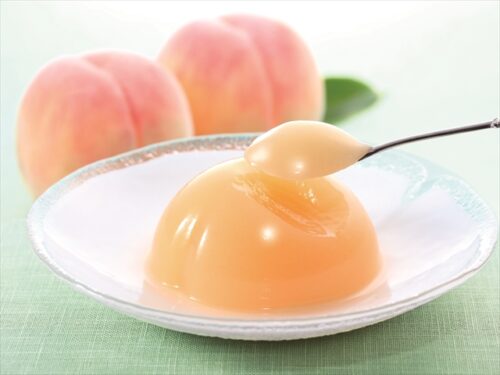 Shimizuhakuto jelly white peach jelly