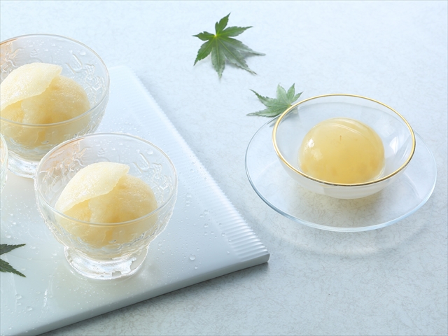 white peach sorbet image